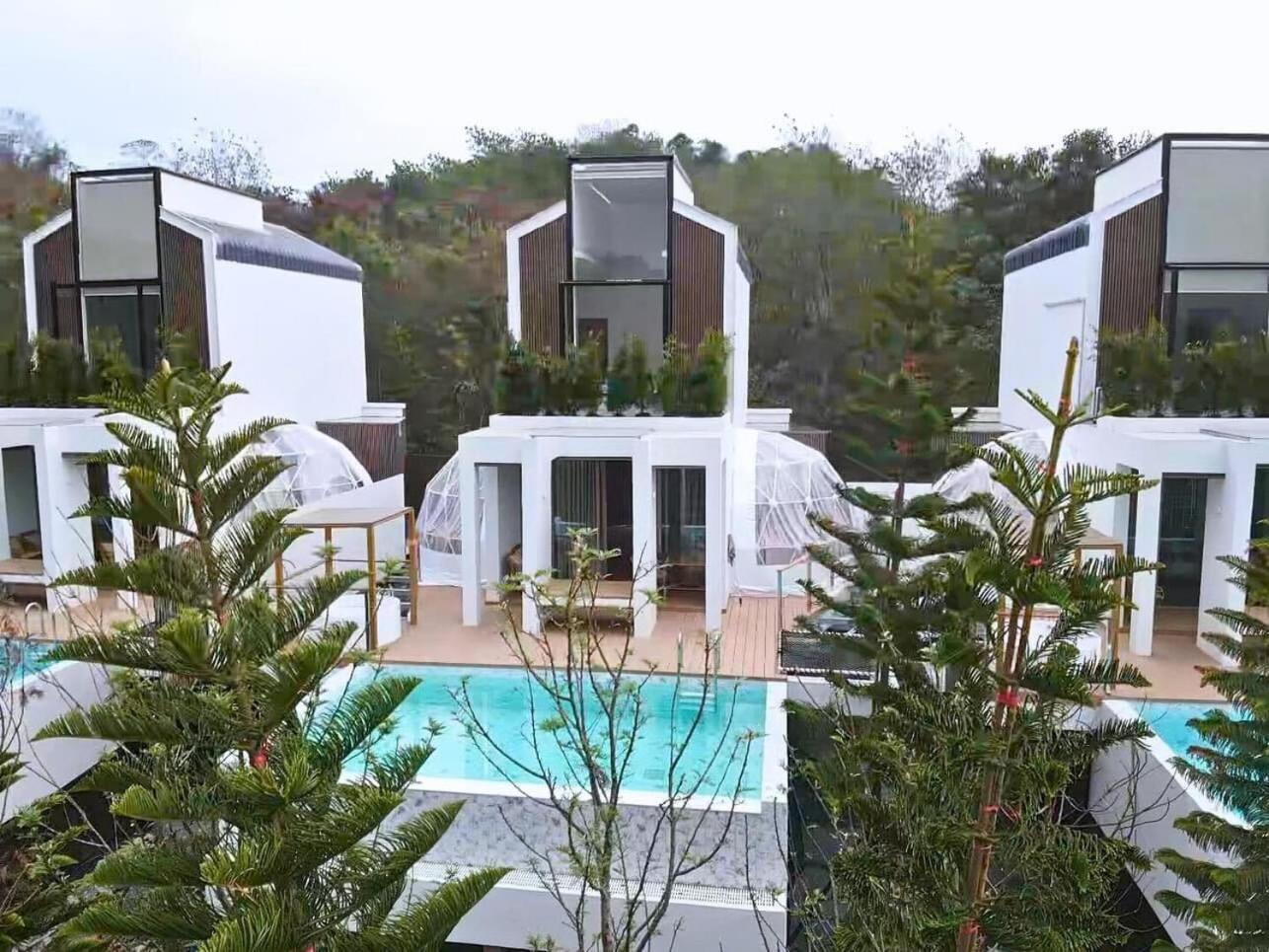 The X10 Nordic Tent And Glamping Pool Villa Khaoyai เขาใหญ่ - Sha Certified Ban Thung Sawang Bagian luar foto