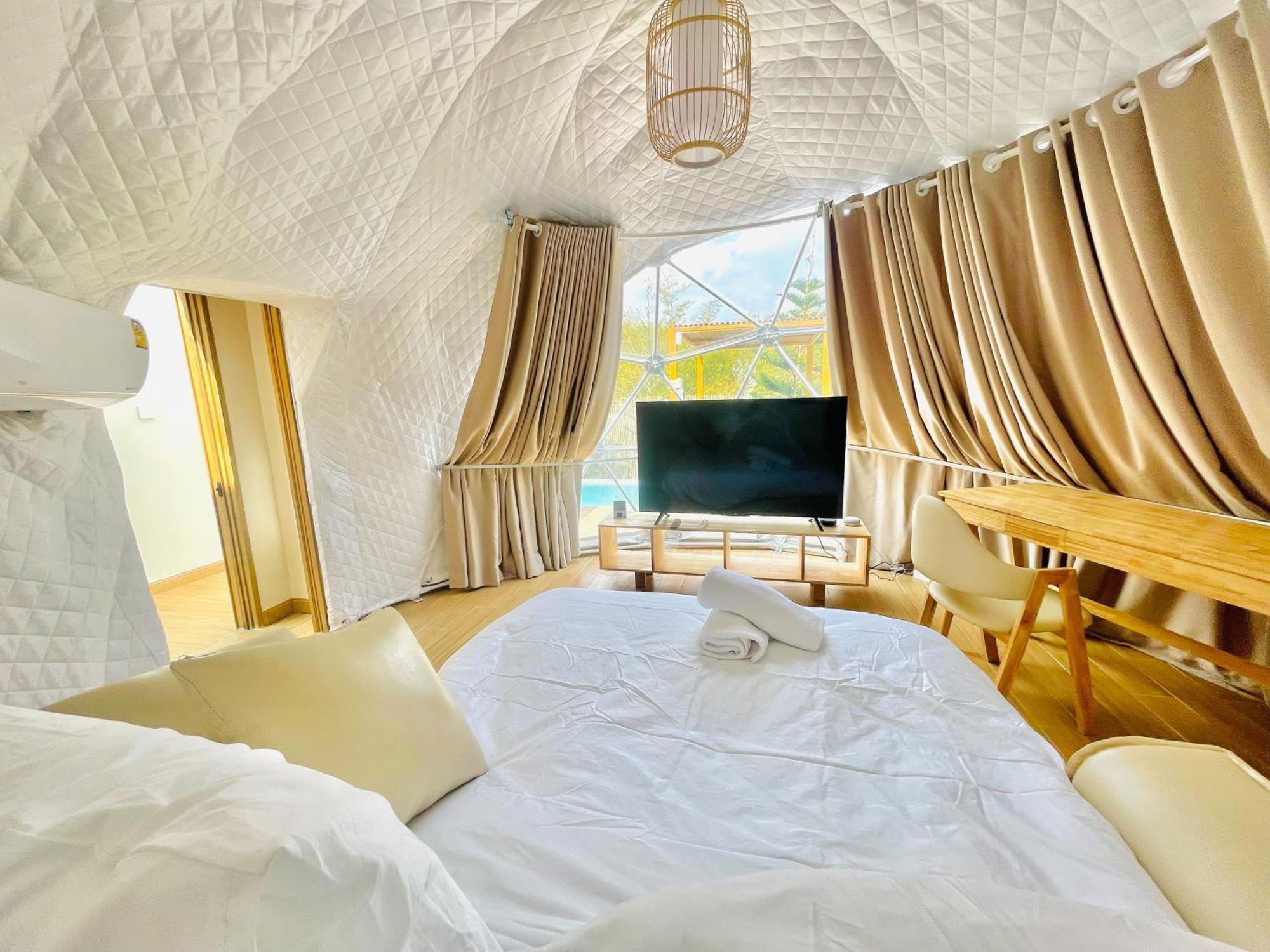 The X10 Nordic Tent And Glamping Pool Villa Khaoyai เขาใหญ่ - Sha Certified Ban Thung Sawang Bagian luar foto