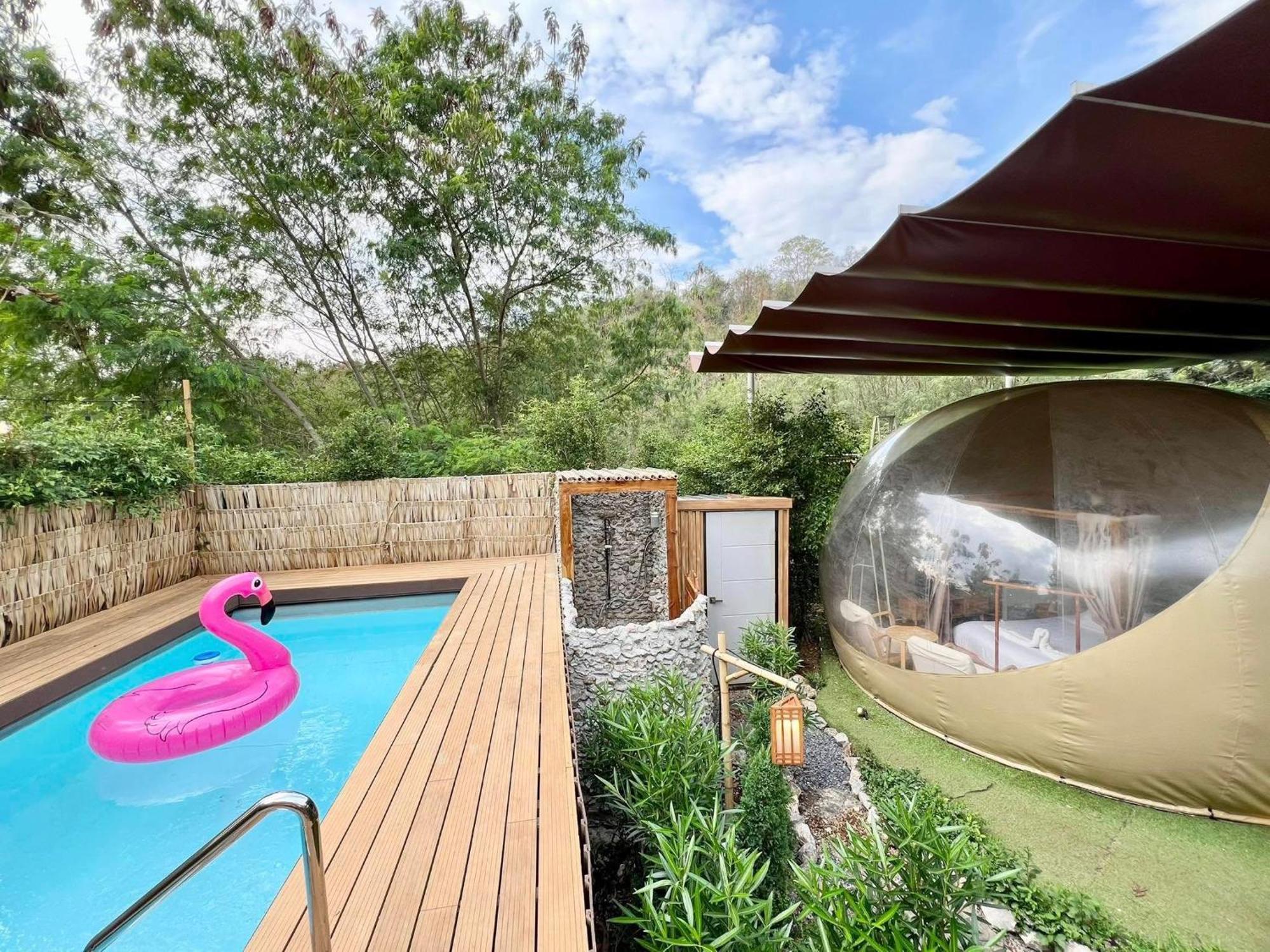 The X10 Nordic Tent And Glamping Pool Villa Khaoyai เขาใหญ่ - Sha Certified Ban Thung Sawang Bagian luar foto
