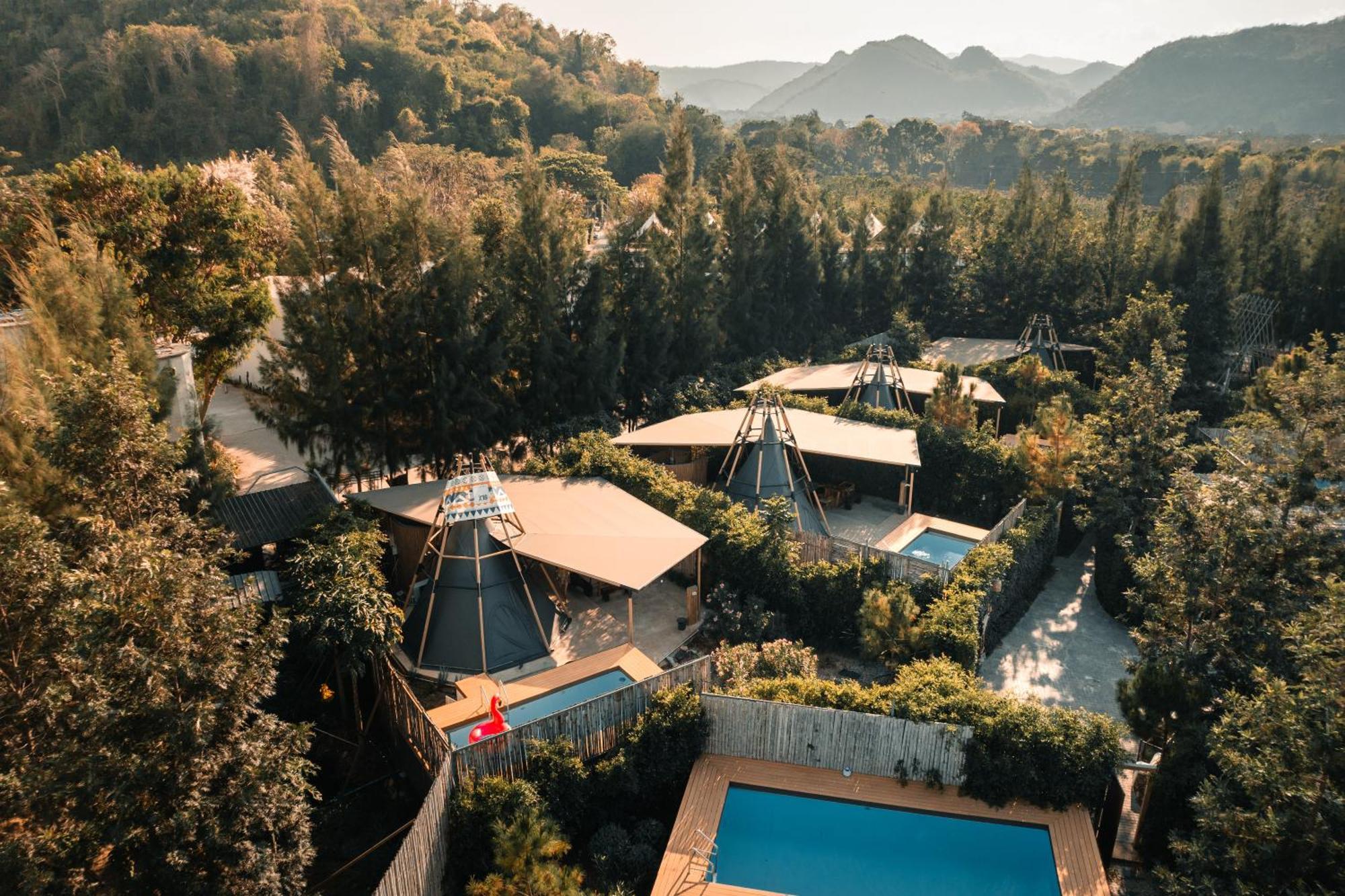 The X10 Nordic Tent And Glamping Pool Villa Khaoyai เขาใหญ่ - Sha Certified Ban Thung Sawang Bagian luar foto