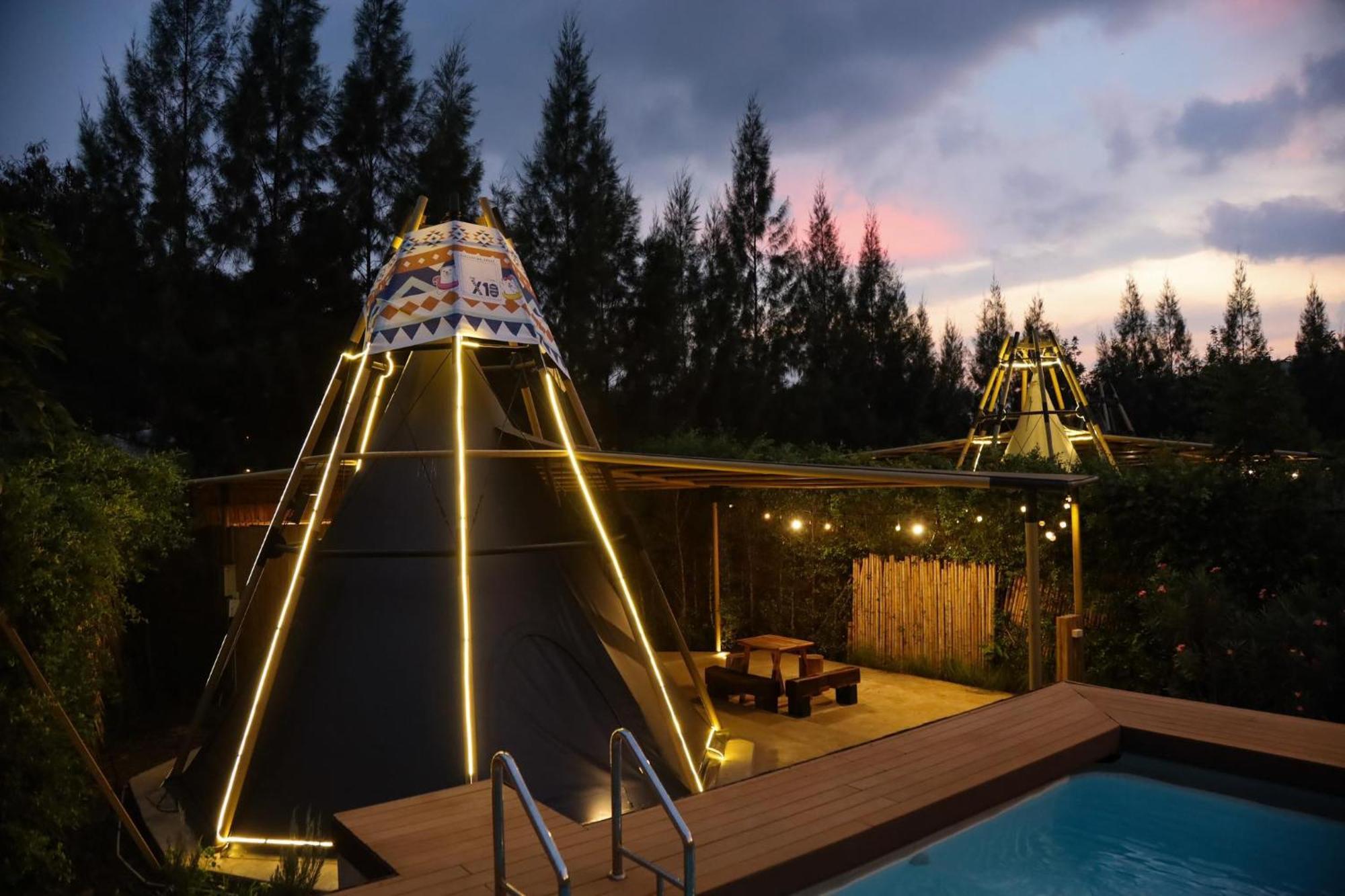 The X10 Nordic Tent And Glamping Pool Villa Khaoyai เขาใหญ่ - Sha Certified Ban Thung Sawang Bagian luar foto