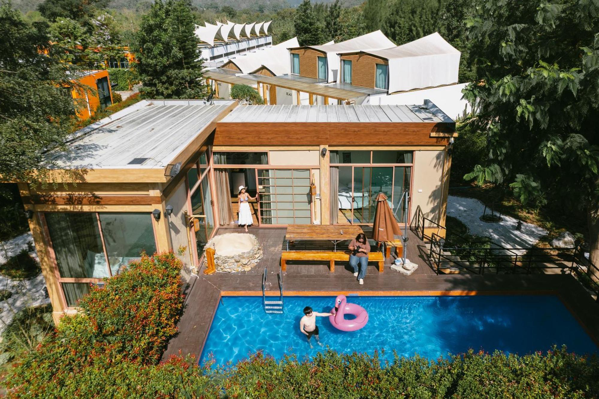 The X10 Nordic Tent And Glamping Pool Villa Khaoyai เขาใหญ่ - Sha Certified Ban Thung Sawang Bagian luar foto